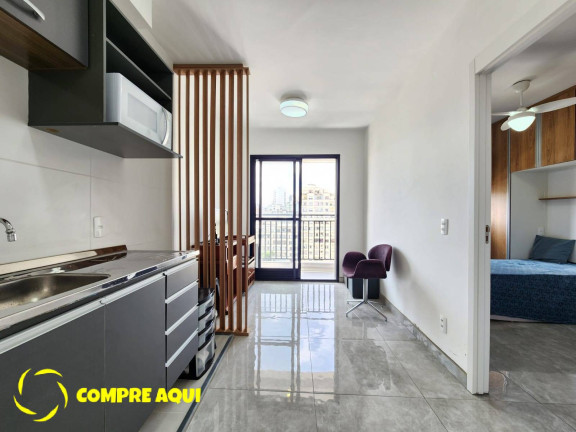 Apartamento com 1 Quarto à Venda, 28 m² em Santa Cecília - São Paulo