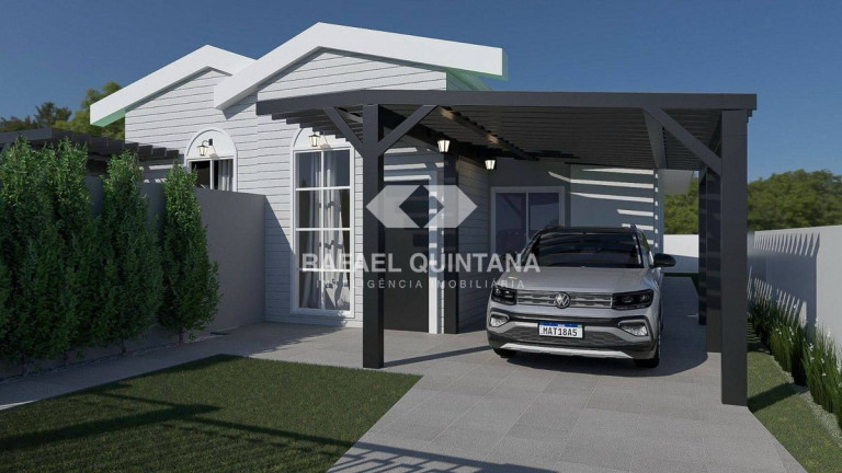 Imagem Casa com 3 Quartos à Venda, 80 m² em Fundos - Biguaçu