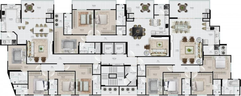 Imagem Imóvel com 4 Quartos à Venda, 287 m² em Itapema - Itapema