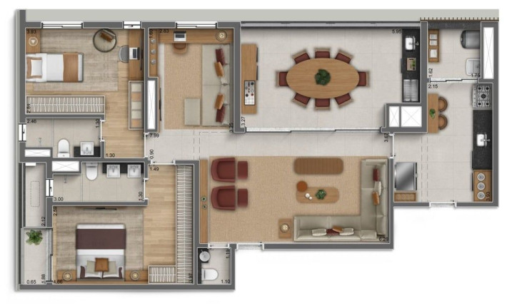 Imagem Apartamento com 3 Quartos à Venda, 122 m² em Perdizes - São Paulo