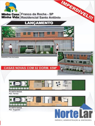 Imagem Sobrado com 2 Quartos à Venda, 65 m² em Chácara São Luiz - Franco Da Rocha