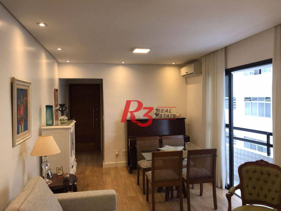 Imagem Apartamento com 2 Quartos à Venda, 85 m² em Gonzaga - Santos