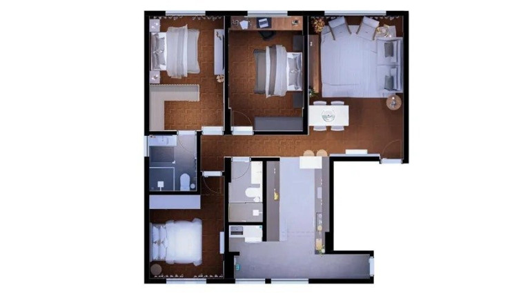 Imagem Apartamento com 3 Quartos à Venda, em Pinheiros - São Paulo Imagem Apartamento com 3 Quartos à Venda, em Pinheiros - São Paulo