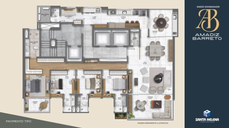 Imagem Apartamento com 4 Quartos à Venda, 210 m² em Graça - Salvador Imagem Apartamento com 4 Quartos à Venda, 210 m² em Graça - Salvador