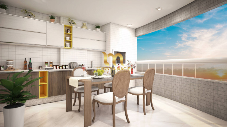 Imagem Apartamento com 2 Quartos à Venda, 70 m² em Caiçara - Praia Grande