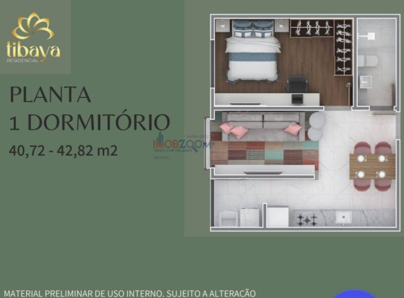 Imagem Apartamento com 1 Quarto à Venda, 42 m² em Atibaia Jardim - Atibaia Imagem Apartamento com 1 Quarto à Venda, 42 m² em Atibaia Jardim - Atibaia