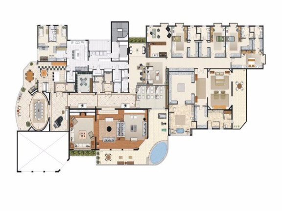 Imagem Apartamento com 6 Quartos à Venda, 1.217 m² em Morumbi - São Paulo Imagem Apartamento com 6 Quartos à Venda, 1.217 m² em Morumbi - São Paulo