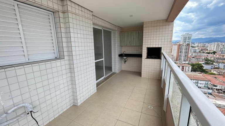 Apartamento com 3 Quartos para Alugar, 92 m² em Ponta Da Praia - Santos