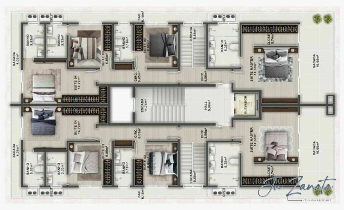 Imagem Apartamento com 3 Quartos à Venda, 97 m² em Balneário Jardim Inajá - Matinhos Imagem Apartamento com 3 Quartos à Venda, 97 m² em Balneário Jardim Inajá - Matinhos