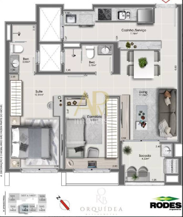 Imagem Apartamento com 2 Quartos à Venda, 81 m² em Canto - Florianópolis