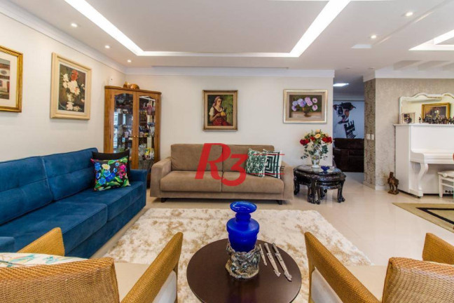 Imagem Apartamento com 4 Quartos à Venda, 191 m² em Gonzaga - Santos