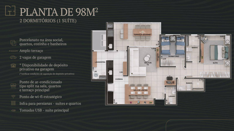 Imagem Apartamento com 2 Quartos à Venda, 98 m² em Ribeirão Do Lipa - Cuiabá Imagem Apartamento com 2 Quartos à Venda, 98 m² em Ribeirão Do Lipa - Cuiabá