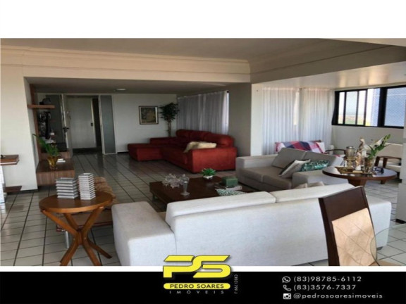 Imagem Apartamento com 4 Quartos à Venda, 256 m² em Brisamar - João Pessoa