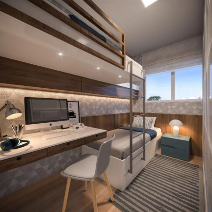 Imagem Apartamento com 2 Quartos à Venda, 44 m² em Boneca Do Iguaçu - São José Dos Pinhais
