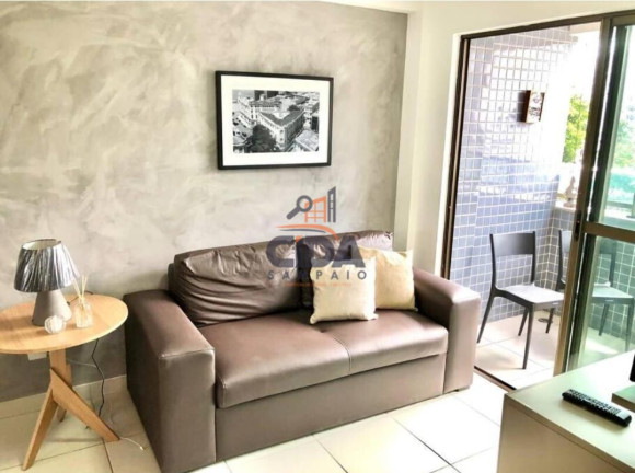 Imagem Flat com 2 Quartos para Alugar, 53 m² em Boa Viagem - Recife