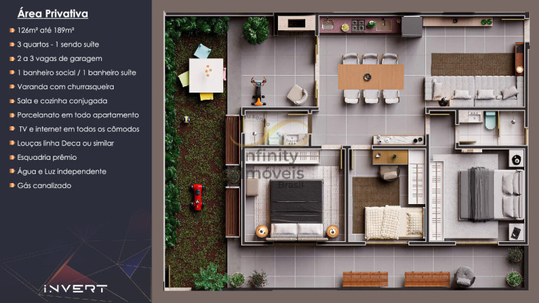 Imagem Apartamento com 3 Quartos à Venda, 80 m² em Cabral - Contagem Imagem Apartamento com 3 Quartos à Venda, 80 m² em Cabral - Contagem