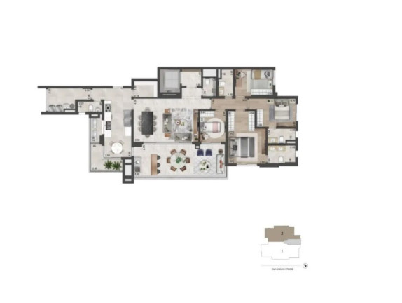 Imagem Apartamento com 3 Quartos à Venda, 174 m² em Pinheiros - São Paulo Imagem Apartamento com 3 Quartos à Venda, 174 m² em Pinheiros - São Paulo