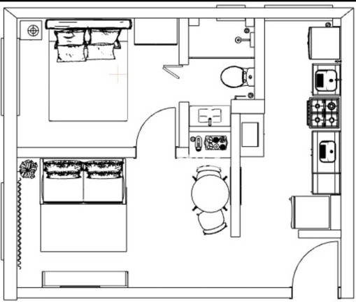 Imagem Imóvel com 1 Quarto à Venda, 35 m² em Perdizes - São Paulo
