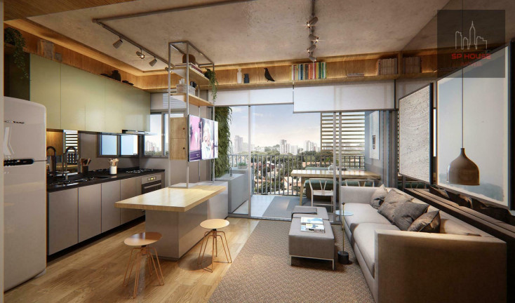 Imagem Kitnet com 1 Quarto à Venda, 38 m² em Pinheiros - São Paulo