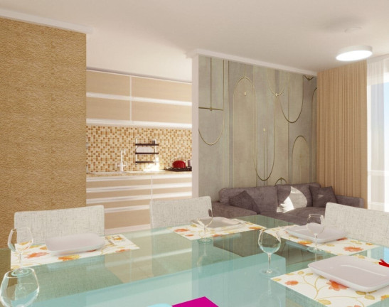 Imagem Imóvel com 1 Quarto à Venda, 46 m² em Campo Comprido - Curitiba Imagem Imóvel com 1 Quarto à Venda, 46 m² em Campo Comprido - Curitiba