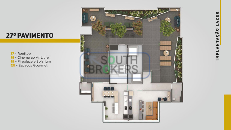 Imagem Apartamento com 2 Quartos à Venda, 20 m² em Centro - Curitiba Imagem Apartamento com 2 Quartos à Venda, 20 m² em Centro - Curitiba