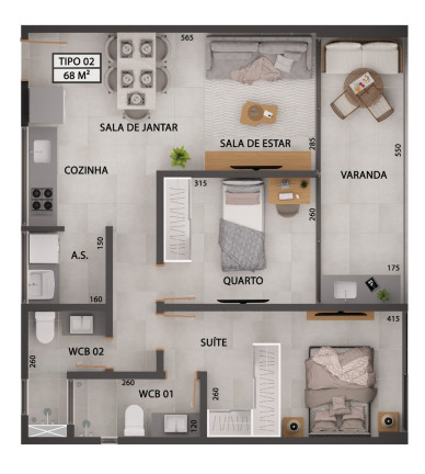 Imagem Apartamento com 2 Quartos à Venda, 108 m² em Jardim Oceania - João Pessoa