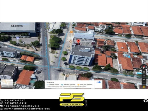 Apartamento com 3 Quartos à Venda, 92 m² em Estados - João Pessoa