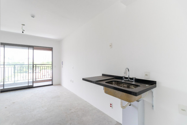 Imagem Studio com 1 Quarto à Venda, 27 m² em Santo Amaro - São Paulo