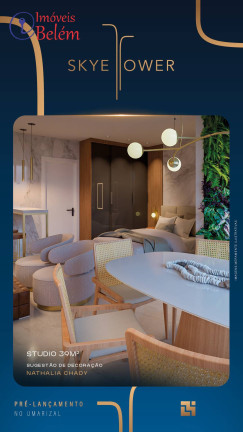 Imagem Apartamento com 1 Quarto à Venda, 39 m² em Umarizal - Belém