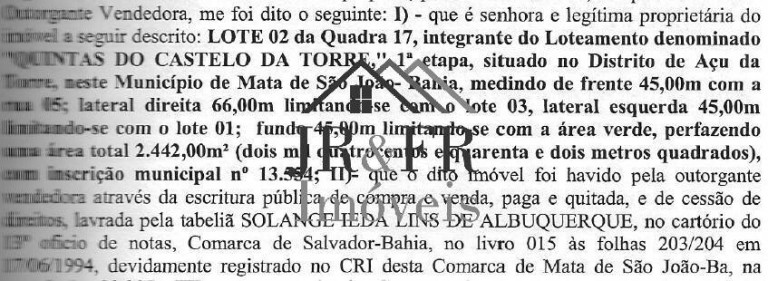Imagem Terreno à Venda, 2 m² em Lagoa De Aruá - Mata De São João Imagem Terreno à Venda, 2 m² em Lagoa De Aruá - Mata De São João