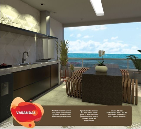 Imagem Apartamento com 3 Quartos à Venda, 105 m² em Praia Dos Castelhanos - Anchieta