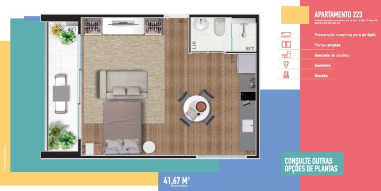 Imagem Imóvel com 1 Quarto à Venda, 42 m² em Jardim Nova Aliança Sul - Ribeirão Preto Imagem Imóvel com 1 Quarto à Venda, 42 m² em Jardim Nova Aliança Sul - Ribeirão Preto