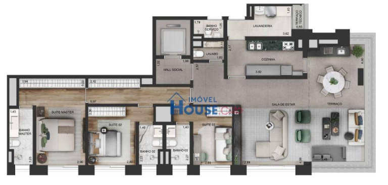 Imagem Apartamento com 3 Quartos à Venda, 155 m² em Itaim Bibi - São Paulo Imagem Apartamento com 3 Quartos à Venda, 155 m² em Itaim Bibi - São Paulo