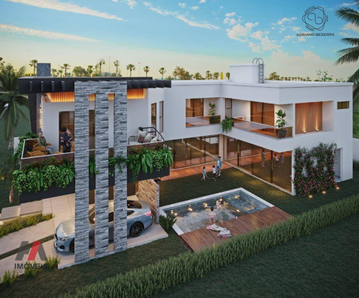 Imagem Casa com 5 Quartos à Venda, 433 m² em Alphaville Fortaleza - Eusébio