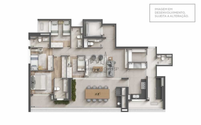 Imagem Apartamento com 3 Quartos à Venda, 160 m² em Mooca - São Paulo