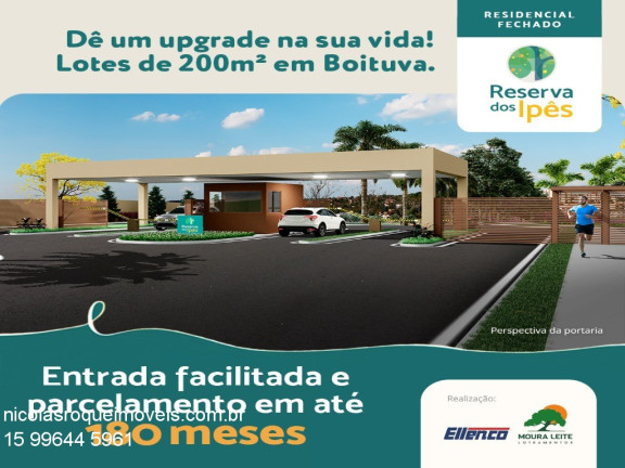Imagem Terreno à Venda, 200 m² em Reserva Dos Ipês - Boituva Imagem Terreno à Venda, 200 m² em Reserva Dos Ipês - Boituva