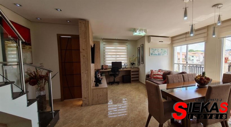 Apartamento com 3 Quartos à Venda, 136 m² em Sítio Da Figueira - São Paulo