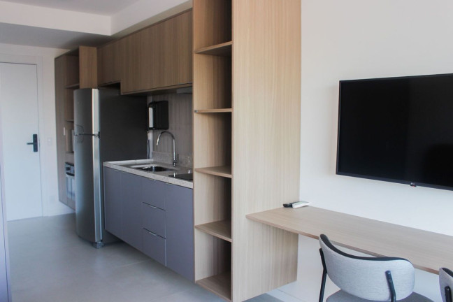 Imagem Apartamento com 1 Quarto para Alugar, 30 m² em Moema - São Paulo Imagem Apartamento com 1 Quarto para Alugar, 30 m² em Moema - São Paulo