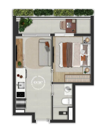 Imagem Apartamento com 1 Quarto à Venda, 36 m² em Itaim Bibi - São Paulo