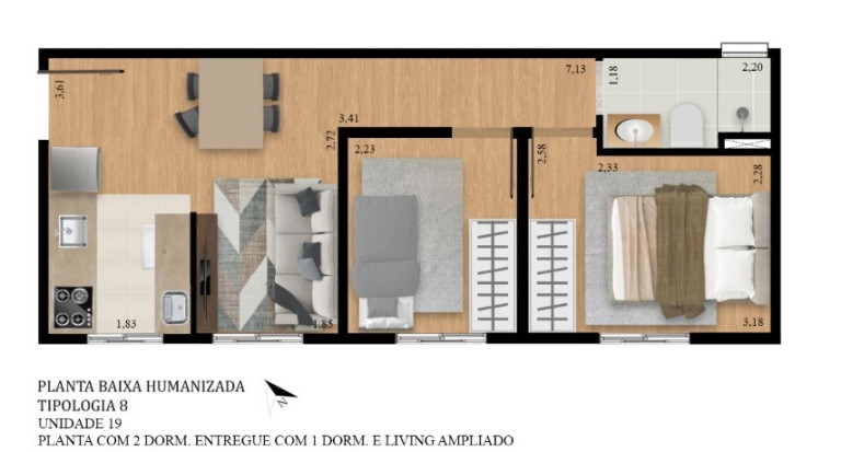 Imagem Apartamento com 2 Quartos à Venda, 36 m² em Vila Arriete - São Paulo