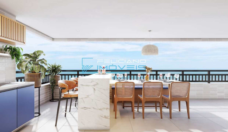 Imagem Apartamento com 1 Quarto à Venda, 65 m² em Flórida - Praia Grande