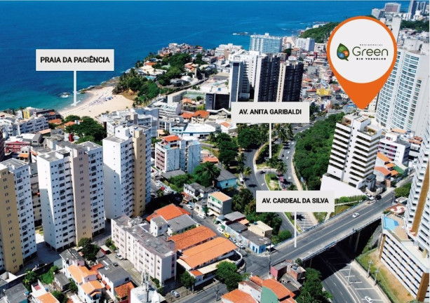 Imagem Apartamento com 2 Quartos à Venda, 58 m² em Rio Vermelho - Salvador