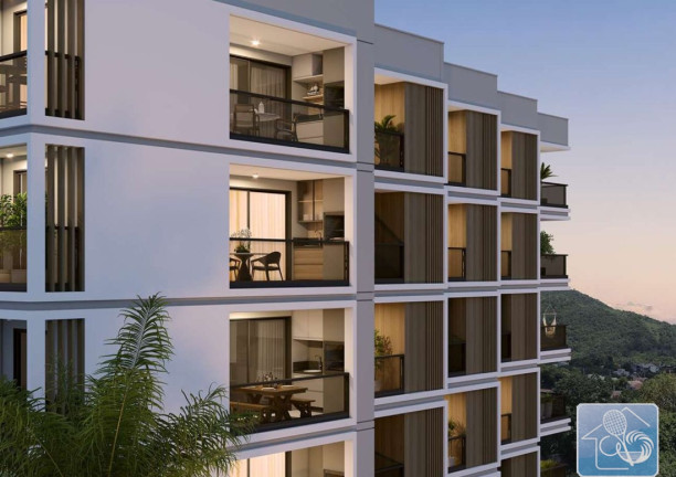 Imagem Apartamento com 1 Quarto à Venda, 35 m² em Toninhas - Ubatuba