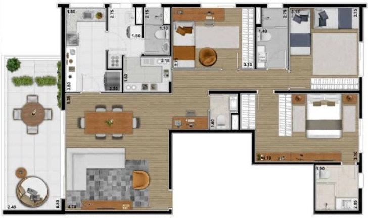 Imagem Apartamento com 3 Quartos à Venda, 132 m² em Alto Da Lapa - São Paulo Imagem Apartamento com 3 Quartos à Venda, 132 m² em Alto Da Lapa - São Paulo
