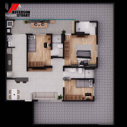 Imagem Apartamento com 3 Quartos à Venda, 125 m² em Residencial Village Santana - Guaratinguetá Imagem Apartamento com 3 Quartos à Venda, 125 m² em Residencial Village Santana - Guaratinguetá