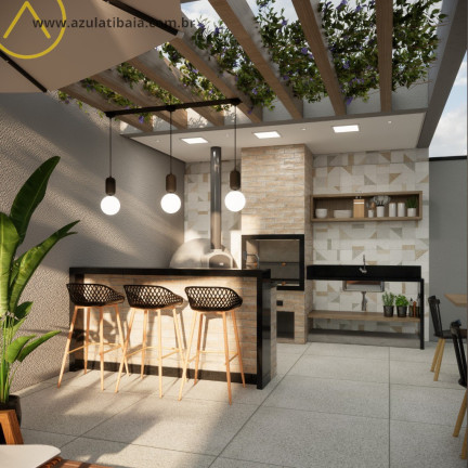 Imagem Apartamento com 1 Quarto à Venda, 46 m² em Alvinópolis - Atibaia