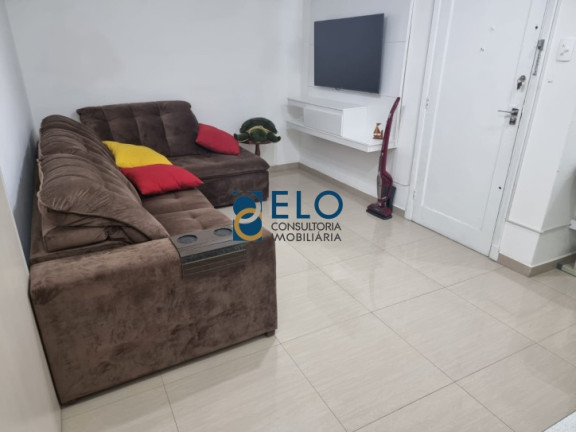 Imagem Apartamento com 1 Quarto à Venda, 59 m² em Macuco - Santos Imagem Apartamento com 1 Quarto à Venda, 59 m² em Macuco - Santos