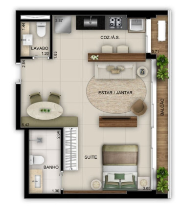 Imagem Apartamento com 3 Quartos à Venda, 223 m² em Setor Marista - Goiânia
