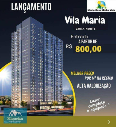 Imagem Apartamento com 2 Quartos à Venda, 38 m² em Vila Maria - São Paulo Imagem Apartamento com 2 Quartos à Venda, 38 m² em Vila Maria - São Paulo