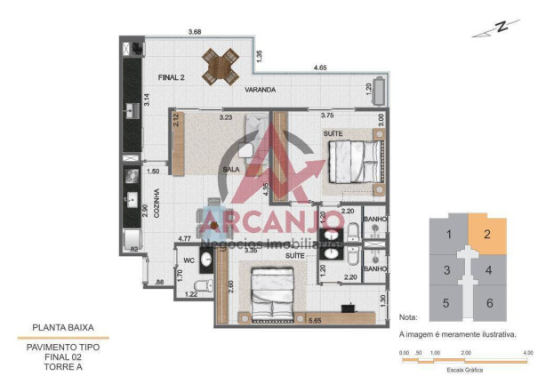 Imagem Apartamento com 2 Quartos à Venda, 106 m² em Indaiá - Caraguatatuba Imagem Apartamento com 2 Quartos à Venda, 106 m² em Indaiá - Caraguatatuba